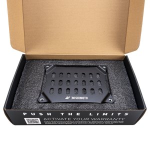 Ford Mustang License Plate Relocation Kit - Front - Mishimoto - MMLP-MUS8-24 - Black - `24-`27