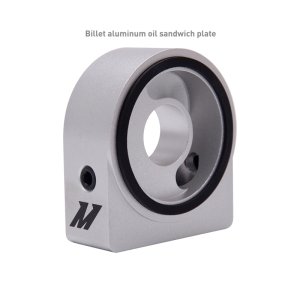 Subaru BRZ Oil Cooler Kit - Front - Mishimoto - Non-Thermostatic - Silver - `22-`27