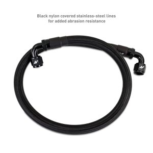 Subaru BRZ Performance Oil Cooler - Mishimoto - Thermostatic - Black - `22-`27