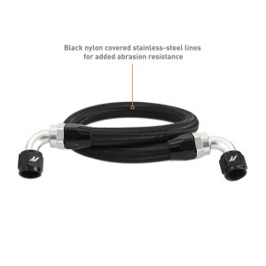 Toyota GR Corolla Oil Cooler Kit - Mishimoto - Thermostatic - Black - `23-`27