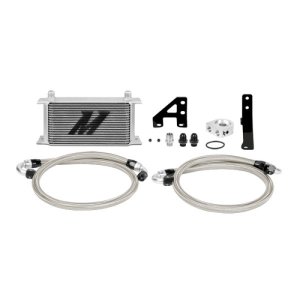 Subaru WRX STI Oil Cooler Kit - Mishimoto - Silver - `15-`21 Subaru WRX STI Oil Cooler Kit - Mishimoto - Silver - `15-`21
