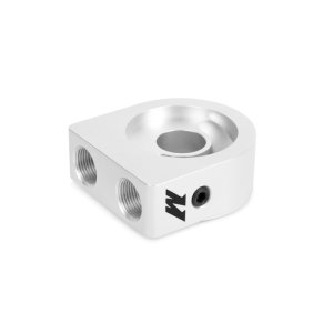 Subaru WRX STI Oil Cooler Kit - Front - Mishimoto - Thermostatic, 19-row - Black - `15-`21 Subaru WRX STI Oil Cooler Kit - Front - Mishimoto - Thermostatic, 19-row - Black - `15-`21