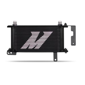 Subaru WRX Oil Cooler Kit - Front - Mishimoto - 19-row, Thermostatic/Non-Thermostatic, Stealth Black - Black - `22-`27