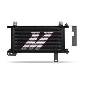 Subaru WRX Oil Cooler Kit - Front - Mishimoto - 19-row, Thermostatic/Non-Thermostatic, Stealth Black - Black - `22-`27