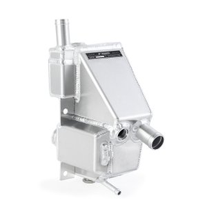 Ford F-350 Secondary Expansion Tank - Mishimoto - All-aluminum, includes internal baffles, 15.65-percent greater capacity - Natural - `11-`27