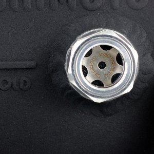 Ford Mustang Coolant Expansion Tank - Mishimoto - Micro-Wrinkle Black - Black - `24-`27