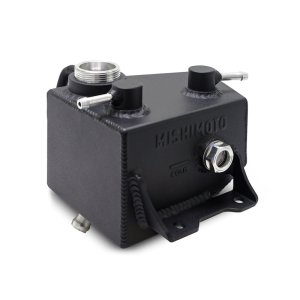 Ford Mustang Coolant Expansion Tank - Mishimoto - Micro-Wrinkle Black - Black - `24-`27