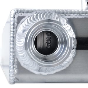 Dodge Challenger Aluminum Expansion Tank - Mishimoto - Micro-wrinkle black or natural finish - `15-`27