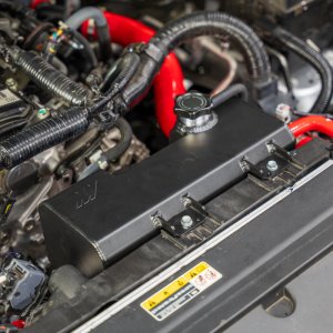 Toyota Tacoma Expansion Tank - Mishimoto - Aluminum - Black - `24-`27