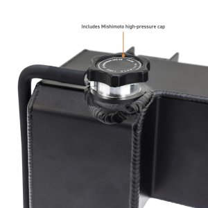 Toyota Tacoma Expansion Tank - Mishimoto - Aluminum - Black - `24-`27