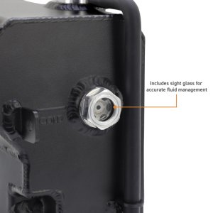 Toyota Tacoma Expansion Tank - Mishimoto - Aluminum - Black - `24-`27