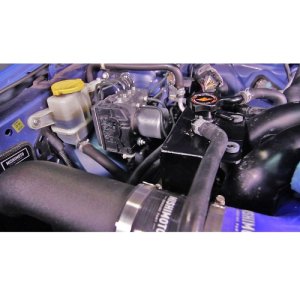 Subaru Legacy Coolant Expansion Tank - Mishimoto - Aluminum, Polished or Anodized Black Finish, 22% Increased Capacity - `05-`09 Subaru Legacy Coolant Expansion Tank - Mishimoto - Aluminum, Polished or Anodized Black Finish, 22% Increased Capacity - `05-`09