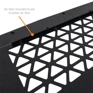 BMW M2 Skid Plate - Engine - Mishimoto - Aluminum Cross-Cut - Wrinkle Black - `21-`27