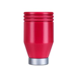 Subaru WRX Shift Knob - Mishimoto - Weighted, Silver Core, Delrin or Aluminum - Red - `22-`27