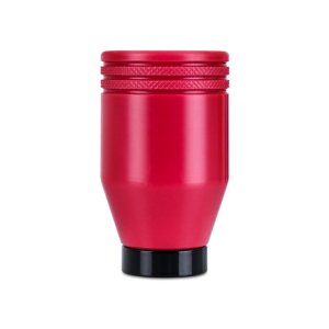 Subaru WRX Shift Knob - Mishimoto - Weighted with Hybrid 2-piece design - Red on Black - `22-`27 Subaru WRX Shift Knob - Mishimoto - Weighted with Hybrid 2-piece design - Red on Black - `22-`27