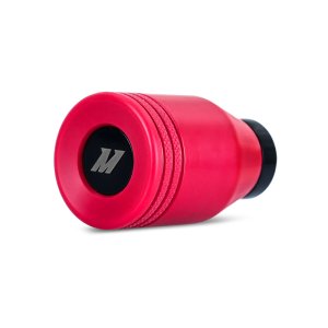 Subaru WRX Shift Knob - Mishimoto - Weighted with Hybrid 2-piece design - Red on Black - `22-`27 Subaru WRX Shift Knob - Mishimoto - Weighted with Hybrid 2-piece design - Red on Black - `22-`27