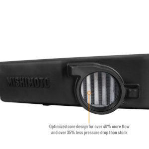 Subaru WRX Performance Top-Mount Intercooler Kit - Mishimoto - Black Intercooler, Red Pipe - `22-`27