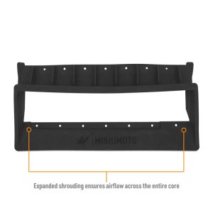 Subaru WRX Intercooler Kit - Top-Mount - Mishimoto - Performance Top-Mount Intercooler - Silver Core, Black Pipes - `22-`27