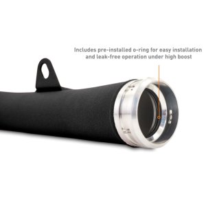 Subaru WRX Intercooler Kit - Top-Mount - Mishimoto - Performance Top-Mount Intercooler - Silver Core, Black Pipes - `22-`27