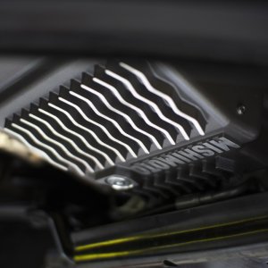 Ford F-150 Transmission Pan - Mishimoto - Aluminum 10R60/10R80 - Gunmetal Gray - `17-`27