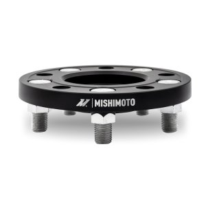 Subaru WRX STI Wheel Spacers - Mishimoto - 5x114.3, 15mm, 56.1 Bore, M12 - Black - `05-`21 Subaru WRX STI Wheel Spacers - Mishimoto - 5x114.3, 15mm, 56.1 Bore, M12 - Black - `05-`21