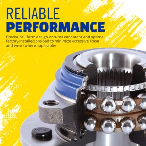 Chevrolet Corvette Rear Hub Assembly - Moog - `97-`08