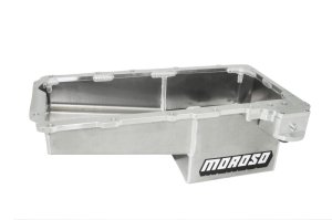 Chevrolet Camaro Oil Pan - Rear Sump - Moroso - Drag Race Baffled Wet Sump 7qt 7.5in Aluminum - `16-`27 Chevrolet Camaro Oil Pan - Rear Sump - Moroso - Drag Race Baffled Wet Sump 7qt 7.5in Aluminum - `16-`27
