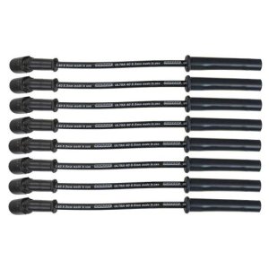 Chevrolet LS Spark Plug Wire Set - Moroso - Ultra 40 8.5mm Multi-Angle Boot - Black - `99-`13 Chevrolet LS Spark Plug Wire Set - Moroso - Ultra 40 8.5mm Multi-Angle Boot - Black - `99-`13