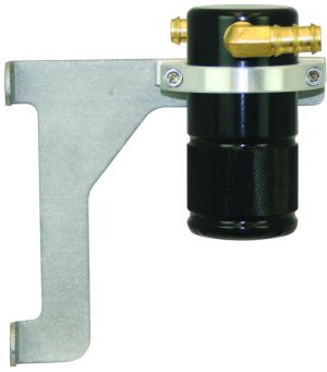 Jeep JK Oil Catch Can - Moroso - Small Body Billet Aluminum - Black - `12-`18 Jeep JK Oil Catch Can - Moroso - Small Body Billet Aluminum - Black - `12-`18