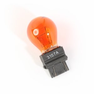 Jeep Wrangler Parking Light Bulb - Front - OMIX - Amber - `94-`17