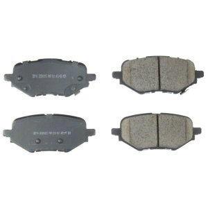 Honda Clarity Brake Pads - Rear - PowerStop - Z16 Evolution Ceramic - `18-`19