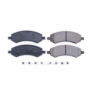 Mitsubishi Raider Brake Kit - Front - PowerStop - Z17 Evolution Ceramic Pads - `05-`19