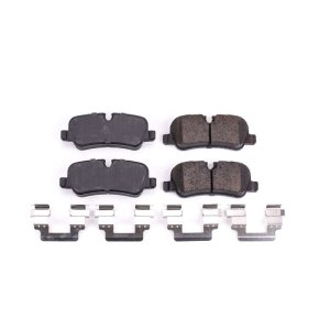 Land Rover LR3 Brake Pads - Rear - PowerStop - Z17 Evolution Ceramic (with stainless steel hardware) - `05-`09 Land Rover LR3 Brake Pads - Rear - PowerStop - Z17 Evolution Ceramic (with stainless steel hardware) - `05-`09