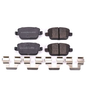 Land Rover LR2 Brake Pads - Rear - PowerStop - Z17 Evolution Plus Ceramic w/ Hardware - `08-`12