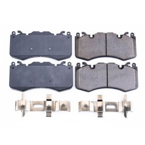 Land Rover Range Rover Brake Pads - Front - PowerStop - Z17 Evolution Plus Ceramic, includes stainless steel hardware - `10-`17