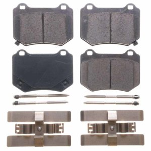 Subaru WRX STi Brake Pads - Rear - PowerStop - Z17 Evolution Ceramic Pads with Hardware - `18-`19 Subaru WRX STi Brake Pads - Rear - PowerStop - Z17 Evolution Ceramic Pads with Hardware - `18-`19