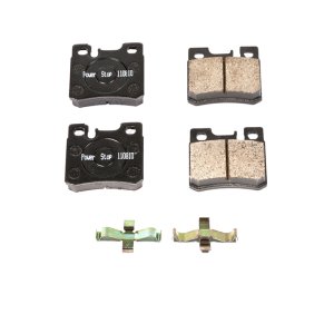 Mercedes-Benz C230 Brake Pads - Rear - PowerStop - Z17 Evolution - `99-`00 Mercedes-Benz C230 Brake Pads - Rear - PowerStop - Z17 Evolution - `99-`00