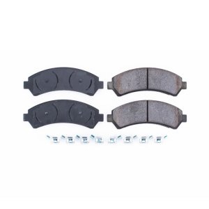 Chevrolet Blazer Brake Pads - Front - PowerStop - Z17 Evolution Ceramic - `97-`05 Chevrolet Blazer Brake Pads - Front - PowerStop - Z17 Evolution Ceramic - `97-`05