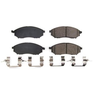Infiniti FX35 Brake Pads - Front - PowerStop - Z17 Evolution Ceramic - `06-`12 Infiniti FX35 Brake Pads - Front - PowerStop - Z17 Evolution Ceramic - `06-`12