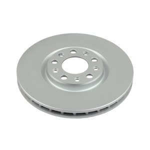 Chrysler 200 Brake Rotor (1) - Front - PowerStop - Evolution Geomet Coated - Silver - `15-`17