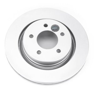 Dodge Intrepid Brake Rotors (1) - Front - PowerStop - Evolution Geomet Coated - Silver - `00-`04