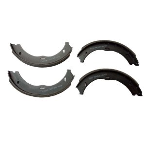Mercedes-Benz Metris Brake Shoes - Rear - PowerStop - Autospecialty Parking - Black - `16-`18