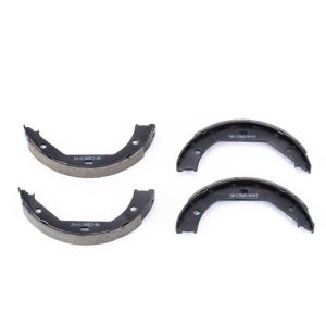 BMW 1 Series M Brake Shoes - Rear - PowerStop - Autospecialty - Black - 2011