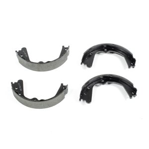 Ford E-150 Brake Shoes - Rear - PowerStop - Autospecialty Parking - Black - `08-`14