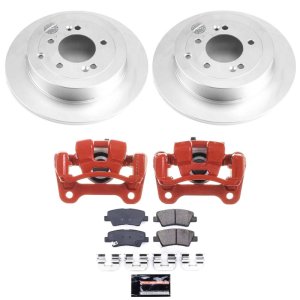 Hyundai Tucson Brake Kit - Rear - PowerStop - Z23 Coated Kit with Powder Coated Calipers - `16-`18 Hyundai Tucson Brake Kit - Rear - PowerStop - Z23 Coated Kit with Powder Coated Calipers - `16-`18