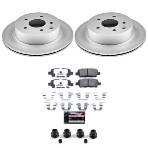 Infiniti G35 Brake Kit - Rear - PowerStop - Z26 Coated - `03-`05