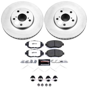 Lexus GS300 Brake Kit - Front - PowerStop - Z26 Coated Rotors + Pads - `93-`05 Lexus GS300 Brake Kit - Front - PowerStop - Z26 Coated Rotors + Pads - `93-`05