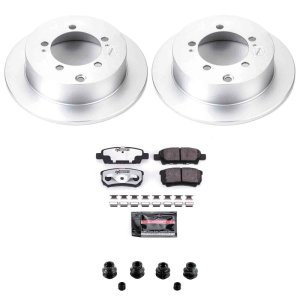 Mitsubishi Lancer Brake Kit - Rear - PowerStop - Z26 Coated - `04-`06 Mitsubishi Lancer Brake Kit - Rear - PowerStop - Z26 Coated - `04-`06