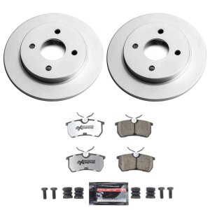 Ford Fiesta Brake Kit - Rear - PowerStop - Z26 Coated - `14-`19 Ford Fiesta Brake Kit - Rear - PowerStop - Z26 Coated - `14-`19