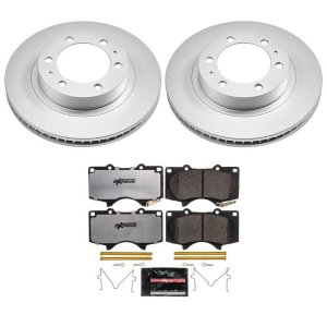 Toyota 4Runner Brake Kit - Front - PowerStop - Z36 Coated Truck & Tow - `03-`09